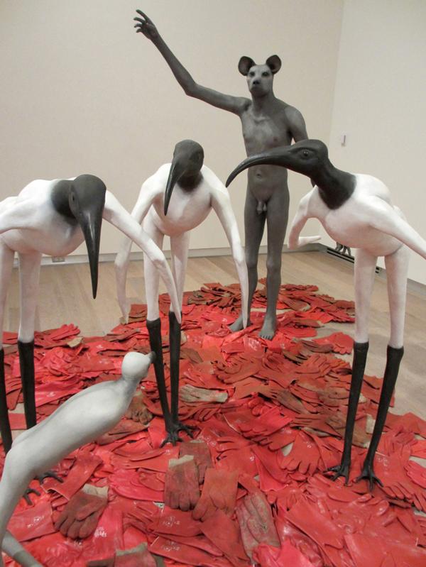 Esculturas grotescas de Jane Alexander