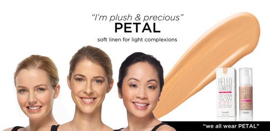 tono Petal de Hello Flawless Oxigen Wow tono Petal de Hello Flawless Oxigen Wow