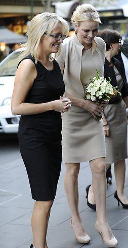 Charlene de Mónaco inaugura en Australia una muestra sobre Grace Kelly Charlene de Mónaco inaugura en Australia una muestra sobre Grace Kelly