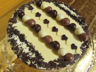 Cheescake de petit-suisses de chocolate