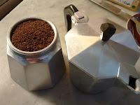 Preparar café en grano