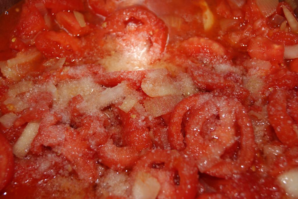 Tomate casero tomate frito