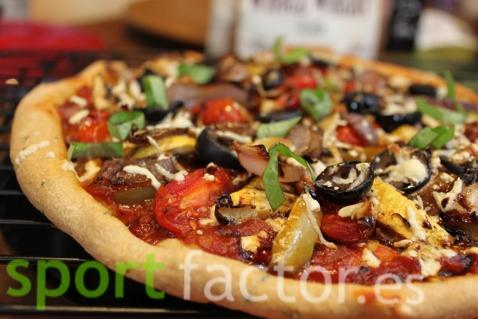 pizza v Haz más sana tu pizza