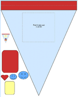 Banderín para San Valentín Banderín para San Valentín