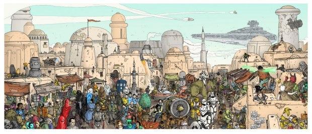 ¿Dónde está Lando?-Versión ‘Star Wars’ de ¿Dónde está Wally?-