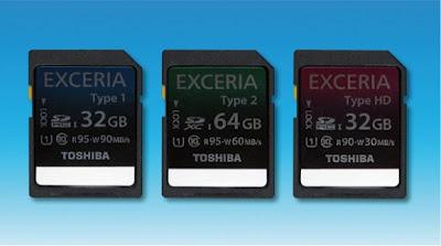 Toshiba EXCERIA, las SD más rápidas del mercado
