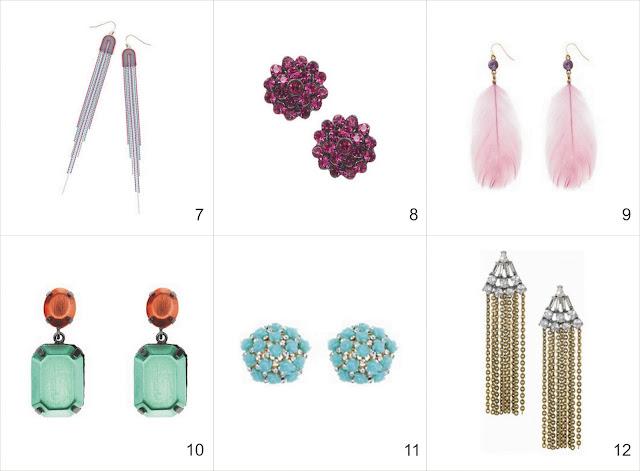 pendientes para boda invitada