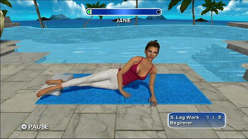 Daisy Fuentes Pilates para wii Juegos para el entrenamiento físico