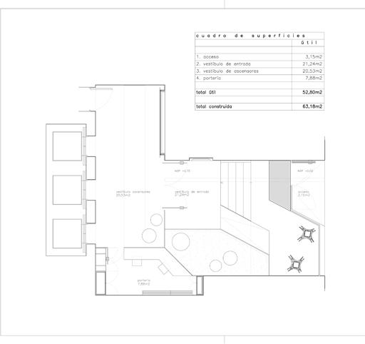 A-cero Projects A-cero finaliza la reforma de un portal ubicado en una localidad madrileña!
