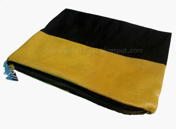 DIY: Clutch Black & Mustard