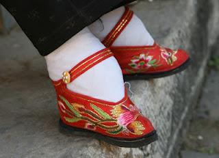 Los pies de las chinas