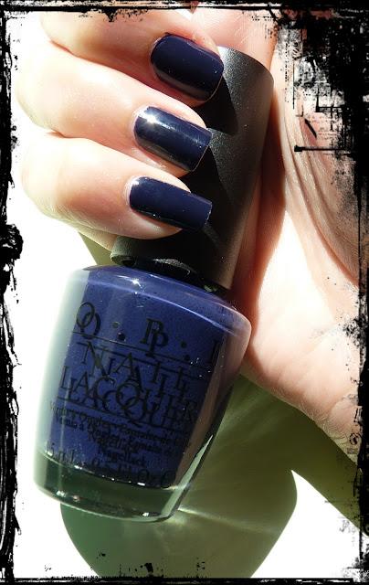 Nail swatches: Road house blues de OPI