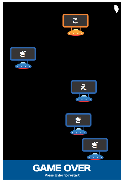 marcianitos hiragana juego Aprender hiragana y katakana jugando a los marcianitos
