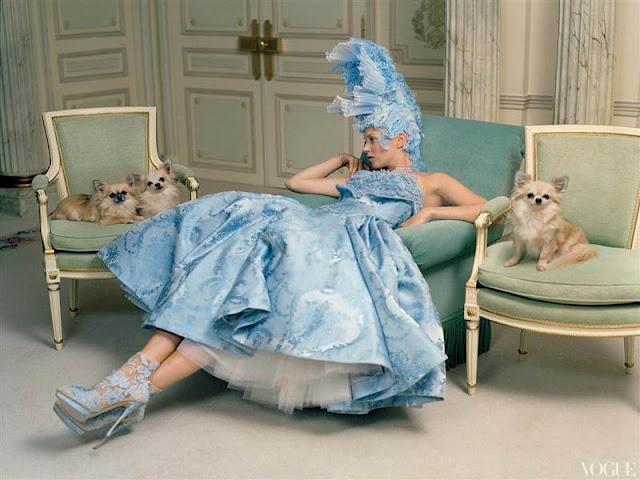 Kate Moss en el Ritz de París
