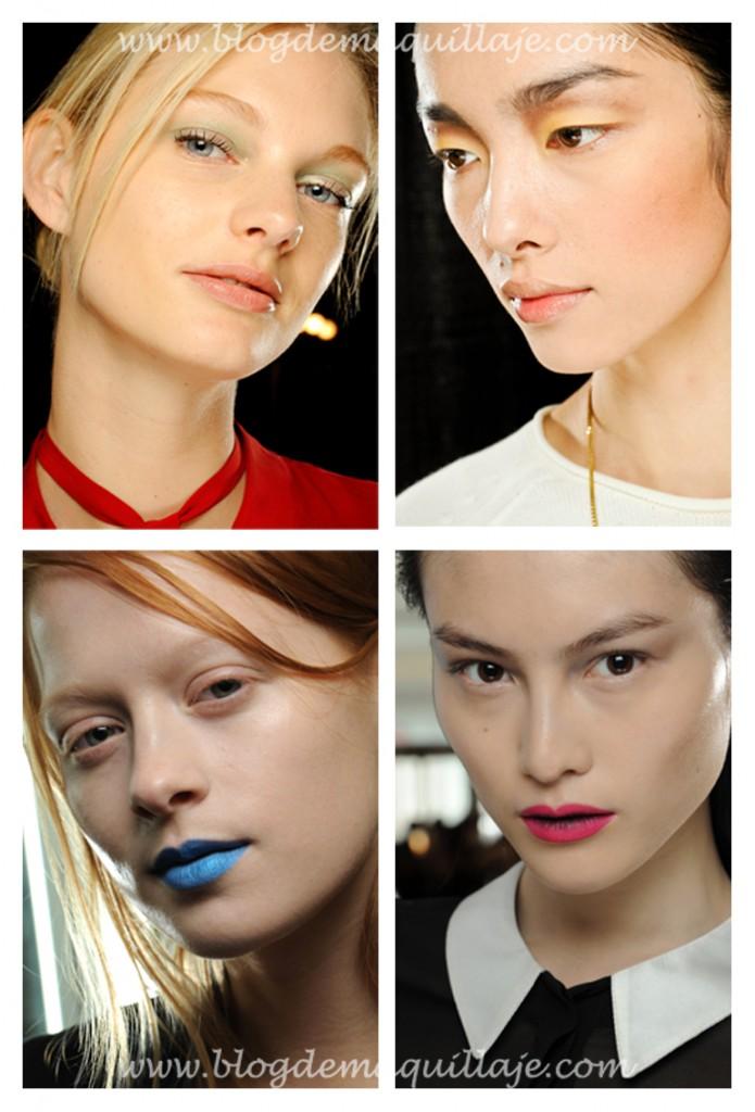 pasarela_color Tendencias de maquillaje primavera verano 2012 – Visto en pasarela