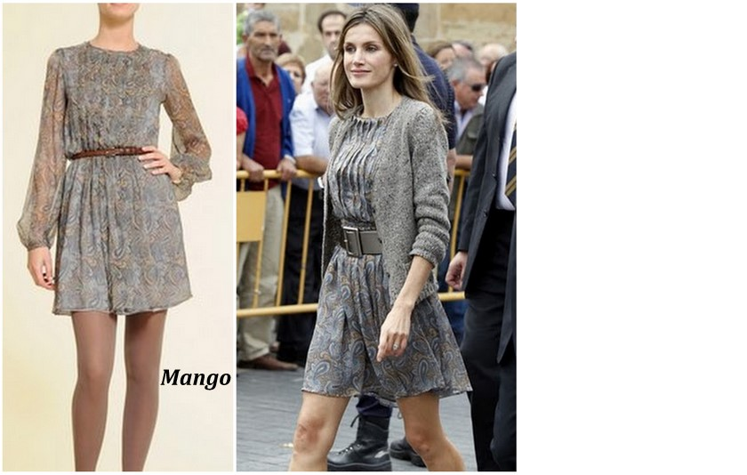 Letizia mango 1 ¡Las princesas son una fanáticas de la moda!