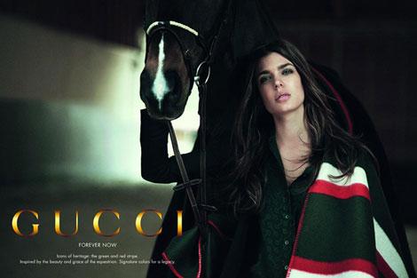 Cómo se rodo el reportaje de Carlota Casiraghi  para 'Gucci Forever Now Spring 2012'