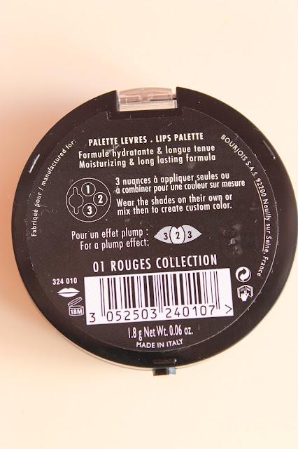 Paleta de labios Colorissimo Bourjois Paleta de labios Colorissimo Bourjois