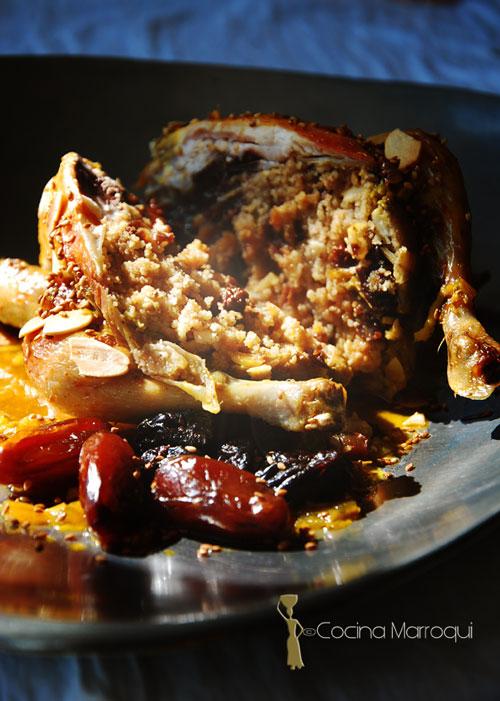 Pollo relleno - Djaje Kûskus Pollo relleno - Djaje Kûskus