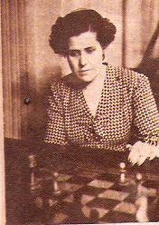 Torneo Internacional de Ajedrez Femenino y Encuentro París-Barcelona 1949 La ajedrecista catalana y campeona de Ajedrez de Cataluña Gloria Velat