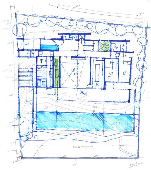 Os presentamos una 2ª versión de la vivienda unifamiliar ubicada en la Ciudad Condal!