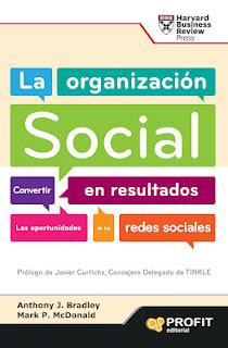 LA ORGANIZACIÓN SOCIAL convertir en resultados las oportunidades de las redes sociales LA ORGANIZACIÓN SOCIAL convertir en resultados las oportunidades de las redes sociales
