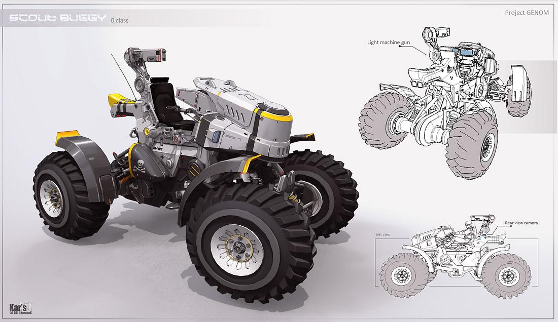 KaranaK – Diseños conceptuales de naves (II) KaranaK – Diseños conceptuales de naves (II)