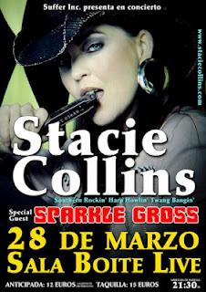 Stacie Collins, gira peninsular!!!!