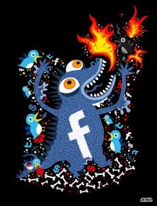 facebook Facebook: divorcio con convivencia