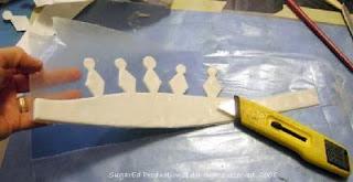 Paso a paso: Tarta fondant Corona de princesas Paso a paso: Tarta fondant Corona de princesas