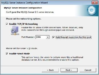 definimos-conexión-de-red-protocolo-TCP-IP-puerto-3306-marcamos-add-firewall