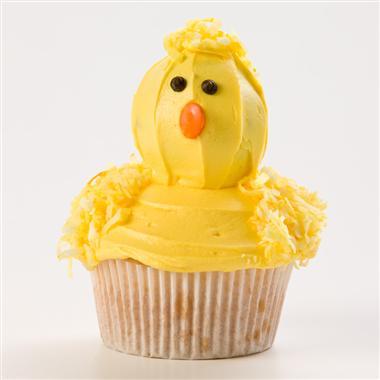 Decora como Pollito tus cupcakes!