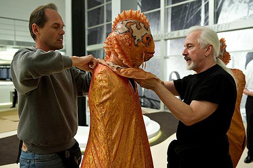 Nueva fotos de los alienígenas de ‘Men In Black 3′ – ¿Está Pitbull por ahí? rickbakermib4