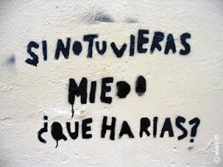 Miedo al miedo Miedo al miedo