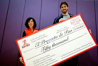 El Consejo Regulador de la Rioja ha entregado la donación benéfica al proyecto humanitario del deportista español Pau Gasol, XVI Premio Prestigio Rioja El Consejo Regulador de la Rioja ha entregado la donación benéfica al proyecto humanitario del deportista español Pau Gasol, XVI Premio Prestigio Rioja