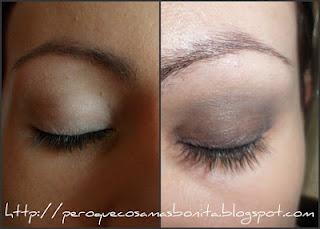 Maquillaje en tonos morados, rosas y negros con diferente base Maquillaje en tonos morados, rosas y negros con diferente base