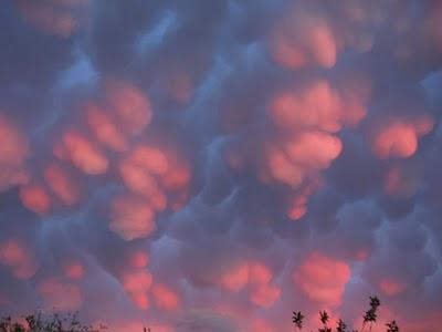 Las nubes mammatus