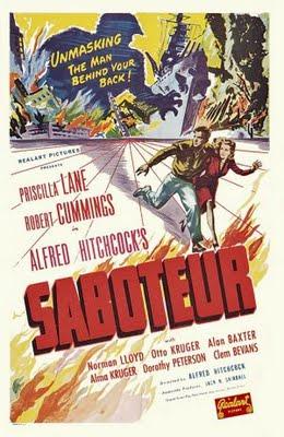 Saboteur: La primera película completamente norteamericana de Hitchcock.