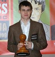 Magnus Carlsen número uno de la clasificación mundial de ajedrez en enero 2010