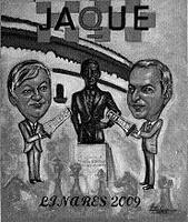 Entrega del II Premio Nacional Chessy a la Promoción del Ajedrez Cartel del II Premio Nacional Chessy a la Promoción del Ajedrez por el pintor leonés Luis Zotes