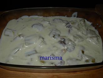 Cardo con bechamel