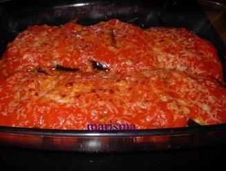 berengenas con tomate