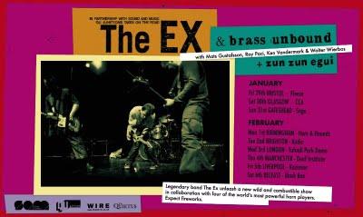 The Ex & Brass Unbound: de gira por el Reino Unido