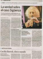 El Festival de Jazz de Sigüenza por Javier de Cambra (La Razón)