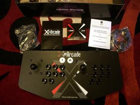 X-Arcade Dual: Contenidos de la caja