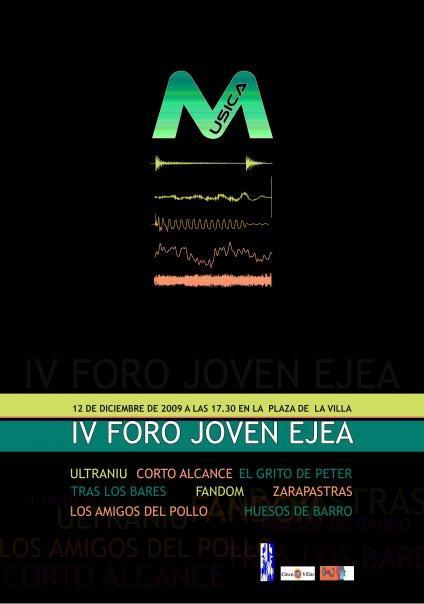 musica_en_ejea Música y conciertos en el IV Foro joven de Ejea de los Caballeros