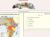 Para practicar sobre mapa reparto África