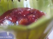 Mermelada ciruelas rojas nueces