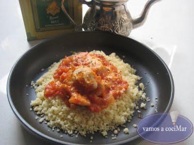 Pollo con cous cous