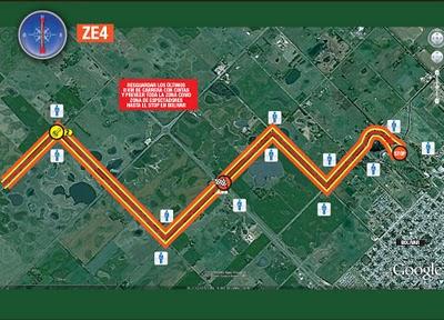 Dakar 2010: Zona de espectadores Etapa 14 (Santa Rosa - Buenos Aires)